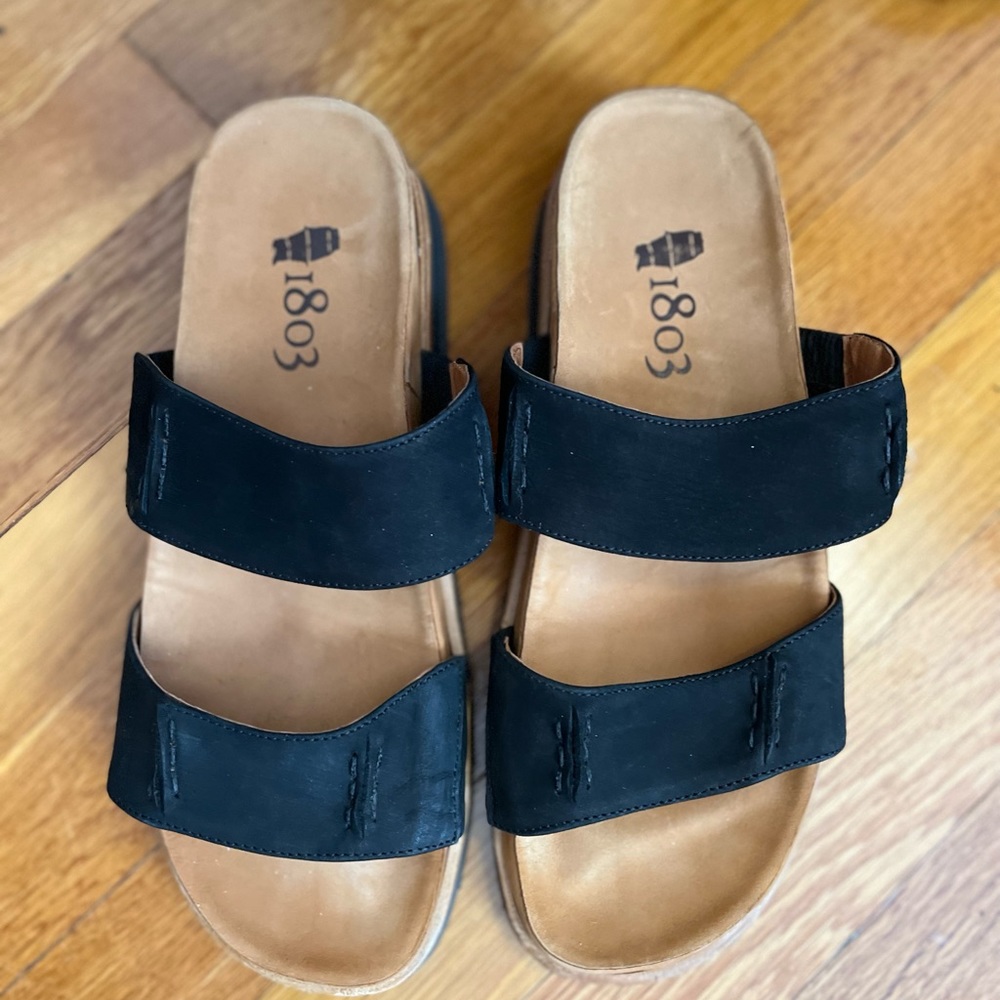 1803 black sandals - Picture 3 of 7